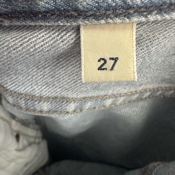 Citizens Of Humanity Emerson Embroidered High Rise boyfriend Slim Jeans 27 - Picture 9 of 16